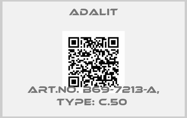 Adalit-Art.No. B69-7213-A, Type: C.50 