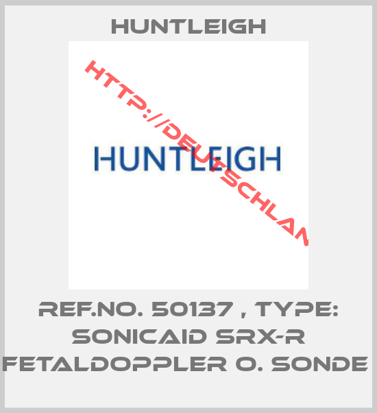 Huntleigh-Ref.No. 50137 , Type: Sonicaid SRX-R Fetaldoppler o. Sonde 