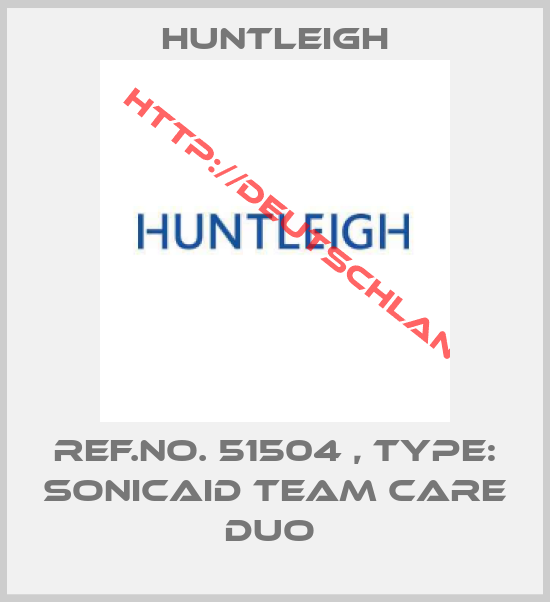 Huntleigh-Ref.No. 51504 , Type: Sonicaid Team Care Duo 