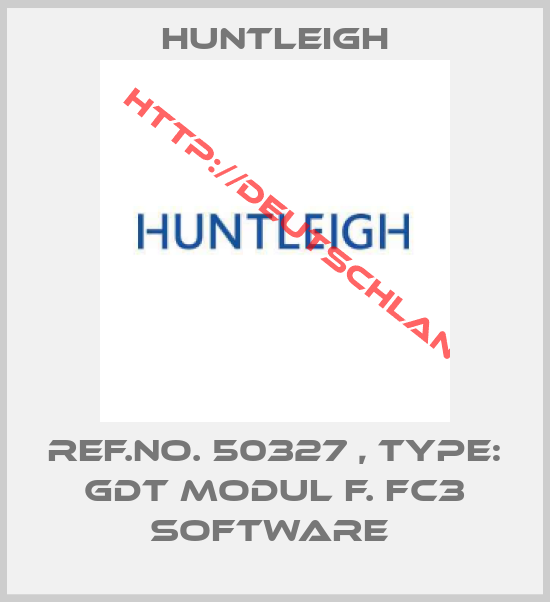Huntleigh-Ref.No. 50327 , Type: GDT Modul f. FC3 Software 