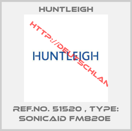Huntleigh-Ref.No. 51520 , Type: Sonicaid FM820E 