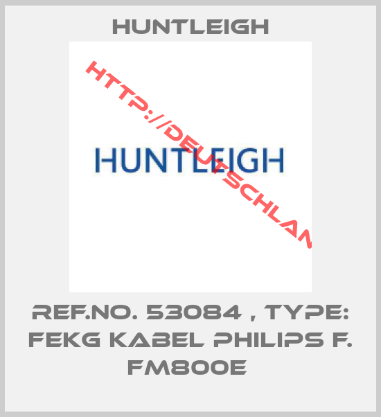 Huntleigh-Ref.No. 53084 , Type: FEKG Kabel Philips f. FM800E 
