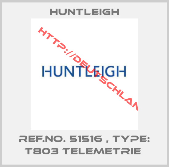 Huntleigh-Ref.No. 51516 , Type: T803 Telemetrie 