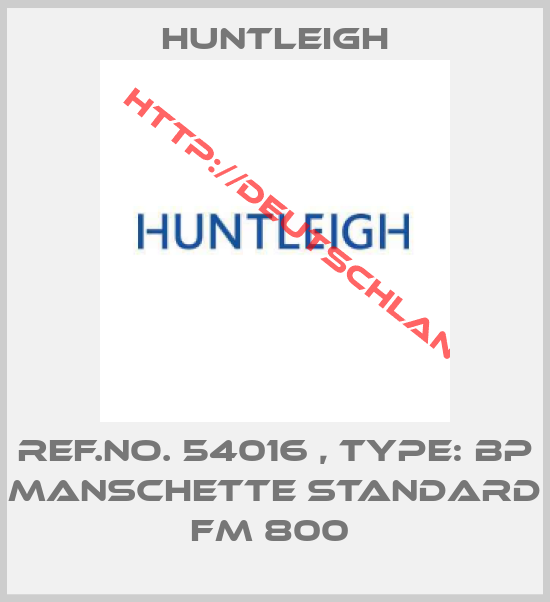 Huntleigh-Ref.No. 54016 , Type: BP Manschette Standard FM 800 