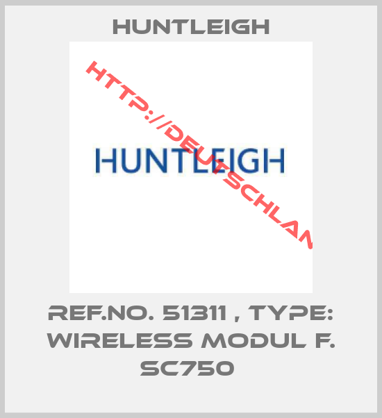 Huntleigh-Ref.No. 51311 , Type: Wireless Modul f. SC750 