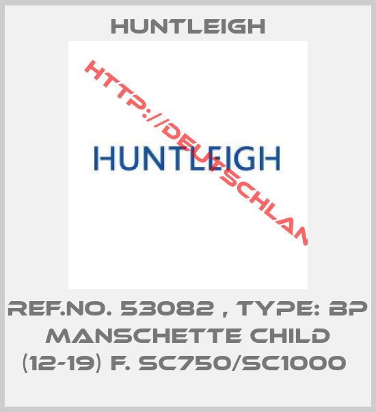 Huntleigh-Ref.No. 53082 , Type: BP Manschette Child (12-19) f. SC750/SC1000 