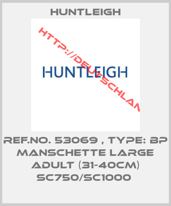 Huntleigh-Ref.No. 53069 , Type: BP Manschette large Adult (31-40cm) SC750/SC1000 