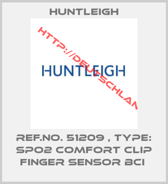 Huntleigh-Ref.No. 51209 , Type: Spo2 Comfort Clip Finger Sensor BCI 