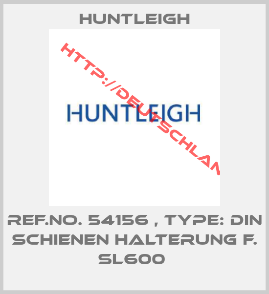 Huntleigh-Ref.No. 54156 , Type: DIN Schienen Halterung f. SL600 
