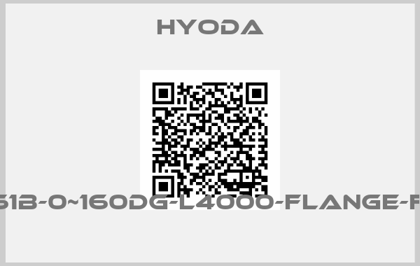Hyoda-TSI-HTH61B-0~160DG-L4000-FLANGE-F/WINDNG 