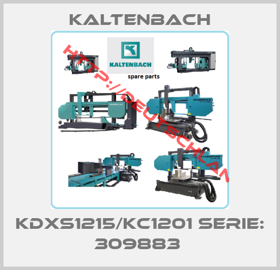 Kaltenbach-KDXS1215/KC1201 Serie: 309883 