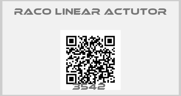 Raco linear actutor-3542 