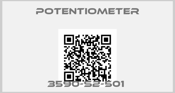 Potentiometer-3590-S2-501 