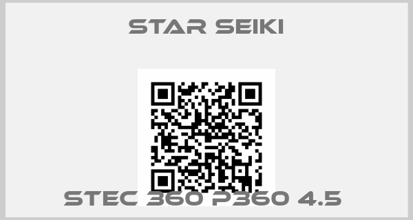 Star Seiki-STEC 360 P360 4.5 