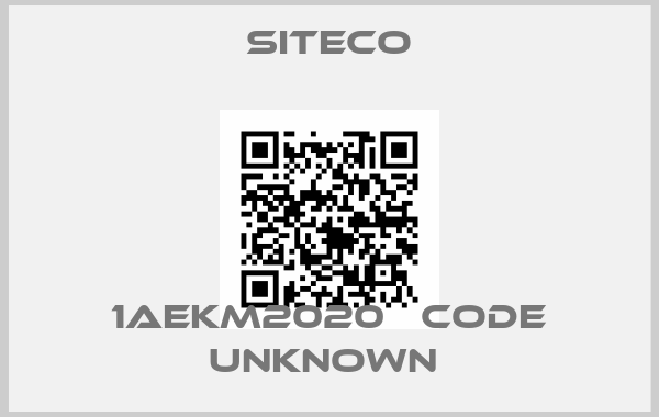 Siteco-1AEKM2020   code unknown 