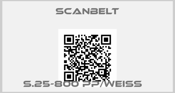 SCANBELT-S.25-800 PP/Weiss   