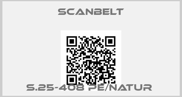 SCANBELT-S.25-408 PE/Natur 