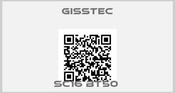 Gisstec-SC16 BT50 
