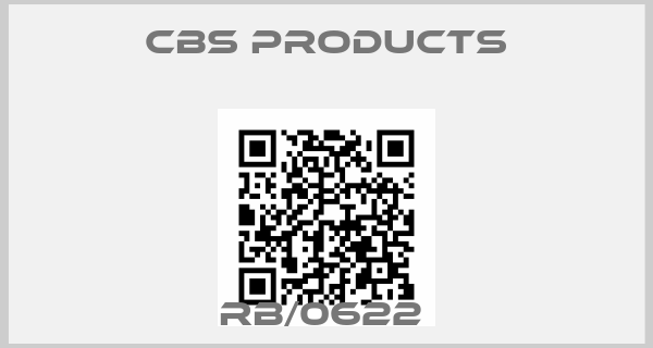 CBS Products-RB/0622 