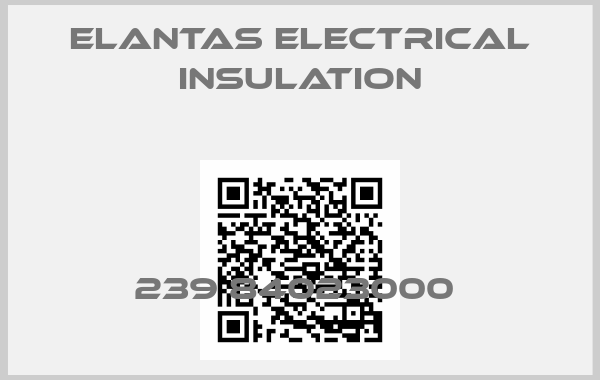 ELANTAS Electrical Insulation-239 84023000 