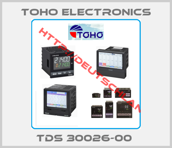 Toho Electronics-TDS 30026-00 