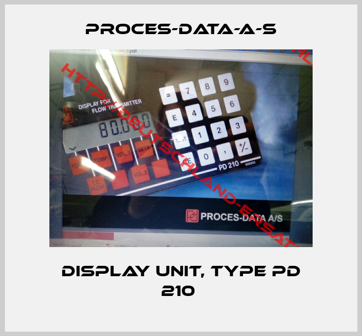 Proces-Data-A-S-Display unit, type PD 210 