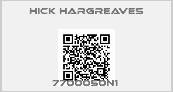 HICK HARGREAVES-7700050N1 