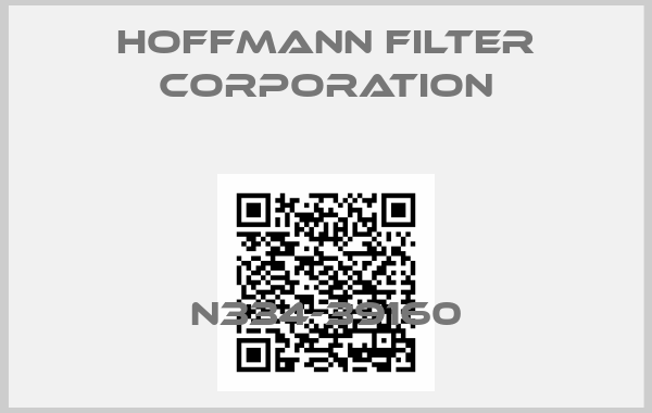 Hoffmann Filter Corporation-N334-39160