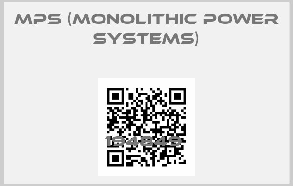 MPS (Monolithic Power Systems)-194849 