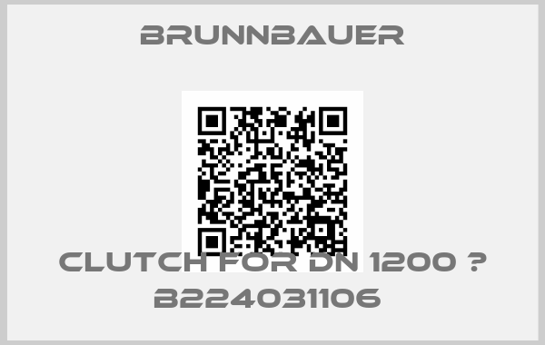 Brunnbauer-Clutch for DN 1200 № B224031106 
