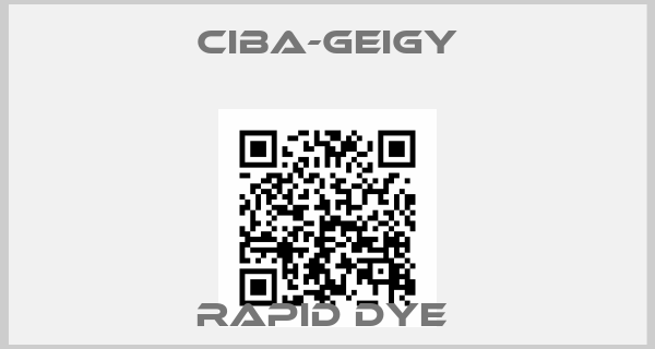 Ciba-Geigy-Rapid dye 