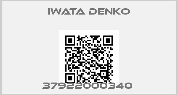 Iwata Denko-37922000340 