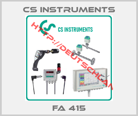 Cs Instruments-FA 415