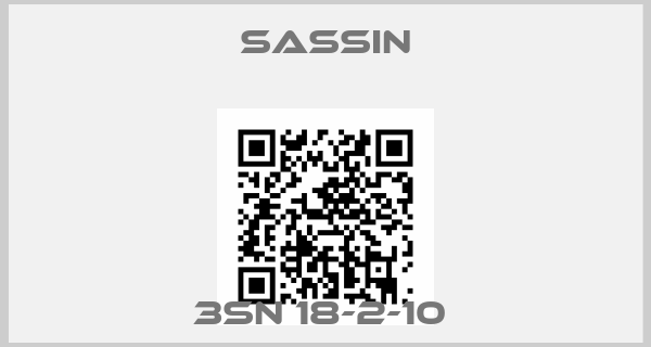 Sassin-3SN 18-2-10 