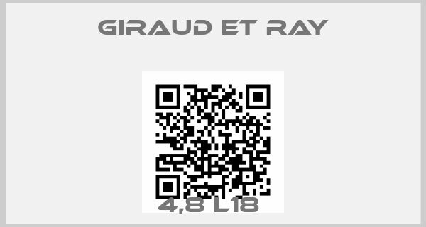 Giraud Et Ray-4,8 L18 