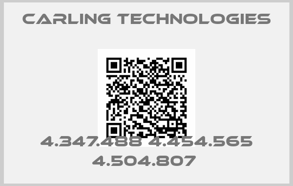 Carling Technologies-4.347.488 4.454.565 4.504.807 
