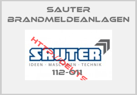 Sauter Brandmeldeanlagen-112-011 