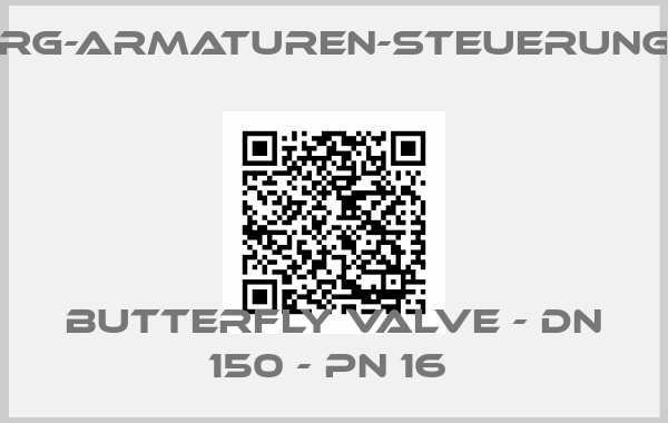 Berg-Armaturen-Steuerungen-butterfly valve - DN 150 - PN 16 