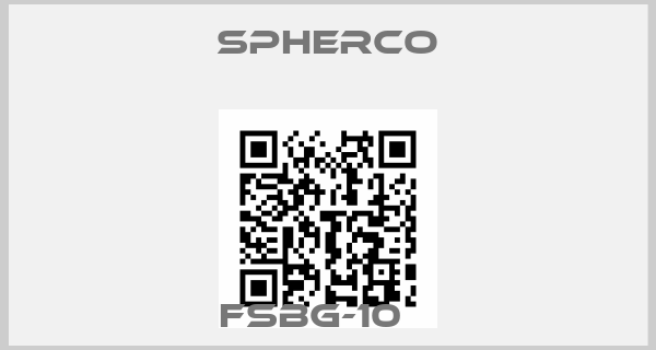 Spherco- FSBG-10   