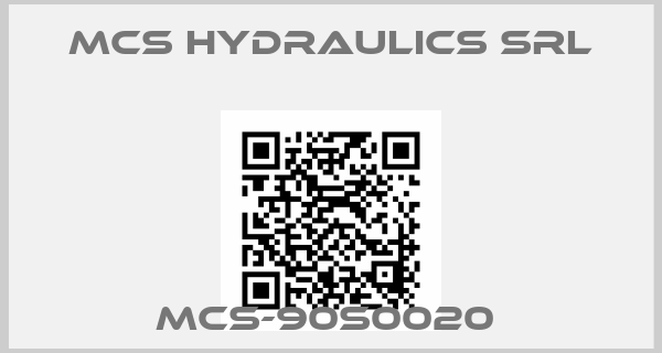 MCS Hydraulics srl-MCS-90S0020 