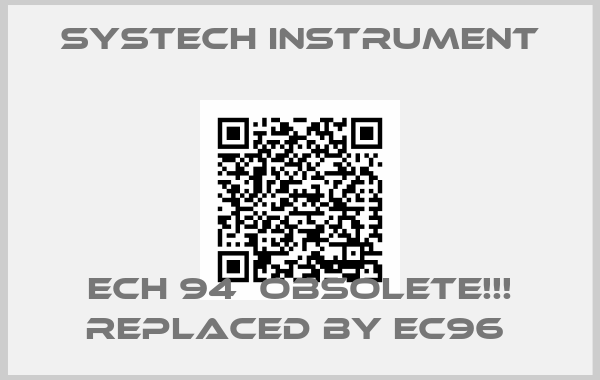 Systech Instrument-ECH 94  Obsolete!!! Replaced by EC96 