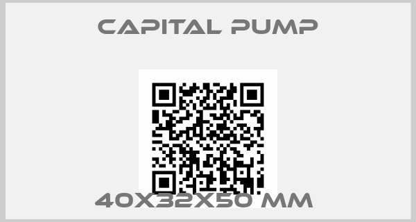Capital Pump-40X32X50 MM 