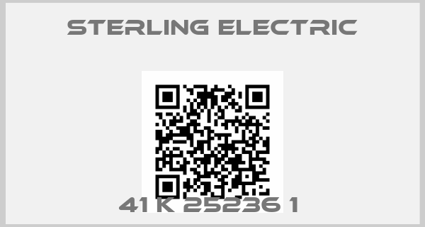 Sterling Electric-41 K 25236 1 