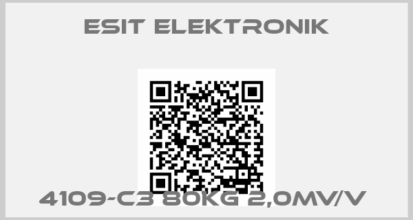 ESIT ELEKTRONIK-4109-C3 80KG 2,0MV/V 