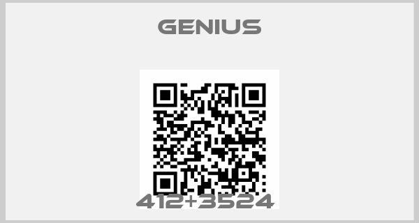 genius-412+3524 