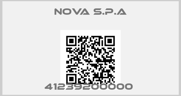 Nova S.p.A-41239200000 