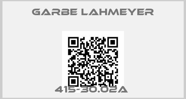 Garbe Lahmeyer-415-30.02A 