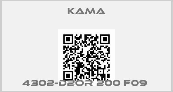 Kama-4302-D2OR 200 F09 