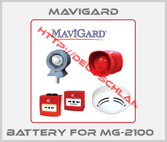 MAVIGARD-battery for MG-2100  
