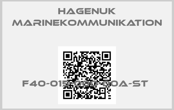 HAGENUK MARINEKOMMUNIKATION-F40-015-000-00A-ST 